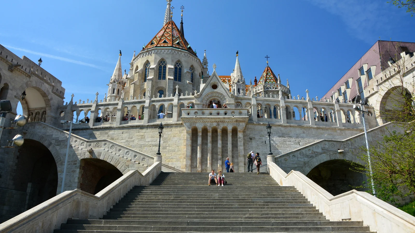 A Halászbástya Budapesten, a Budai Várnegyed része